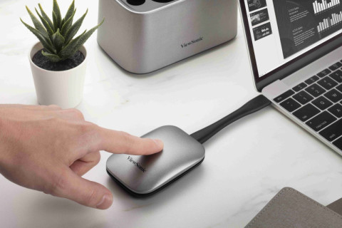 ViewSonic представляет беспроводное устройство для презентаций ViewBoard Cast Button